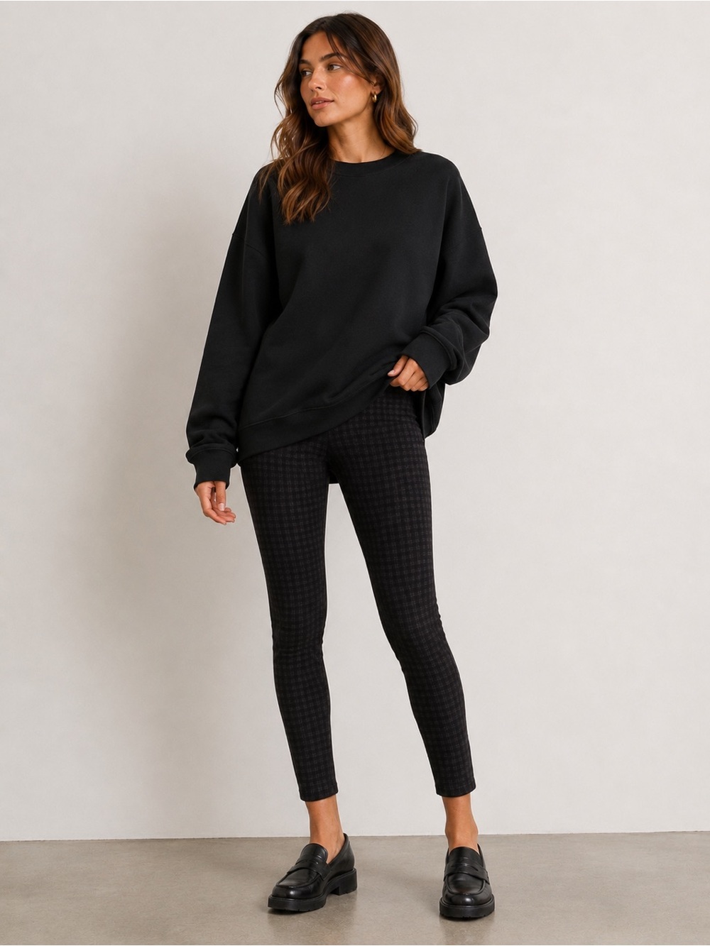 Sanctuary Houndstooth Leggings Large